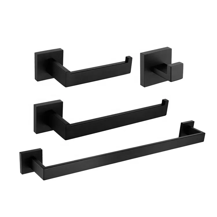 4piece Set Brushed Nickel Bathroom Hardware Set Sus304 Stainless Steel