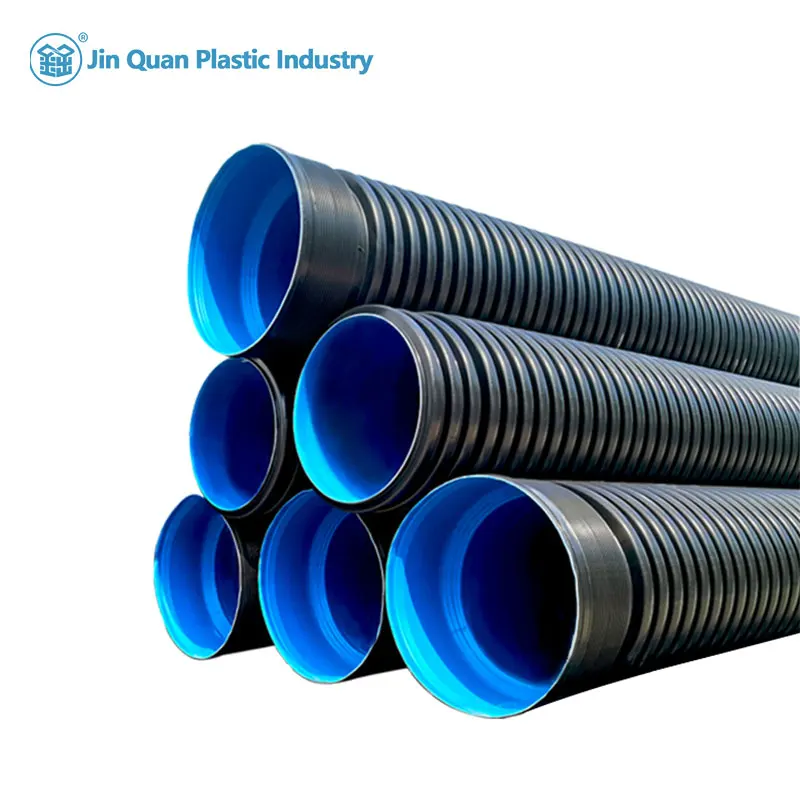 Двухстенная гофрированная дренажная труба 18-42 дюйма