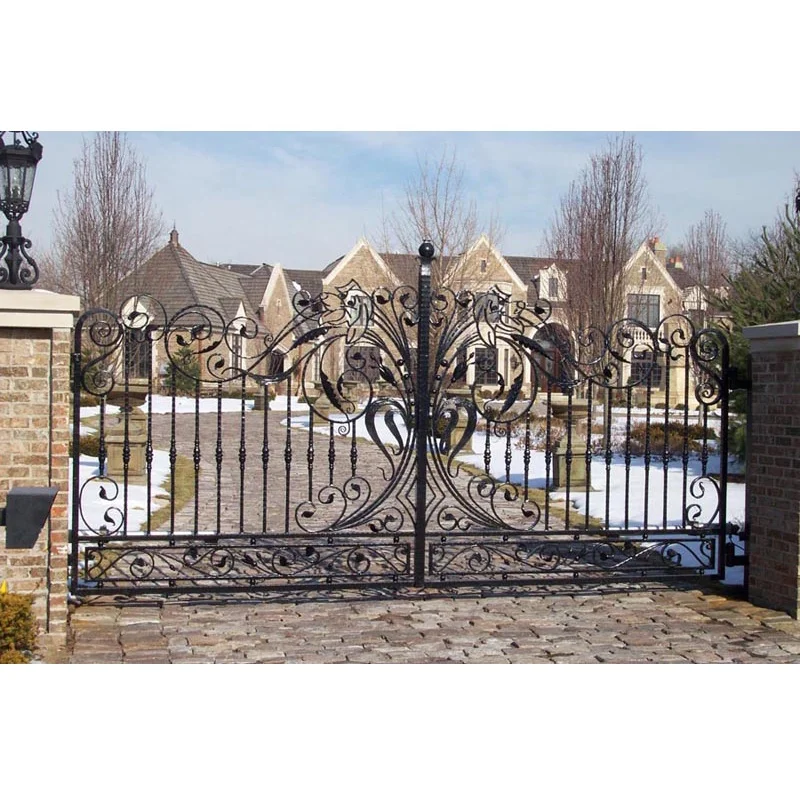 Hand Made Iron Flower Different Steel Gate Designs