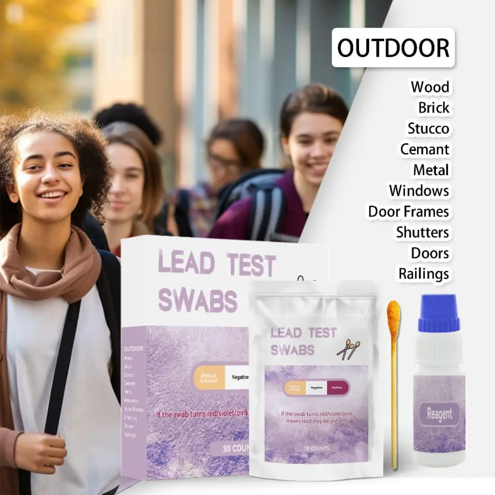 Lead Test Kit For All Painted Surfaces In Pouch,Lead Paint Test Kit 30