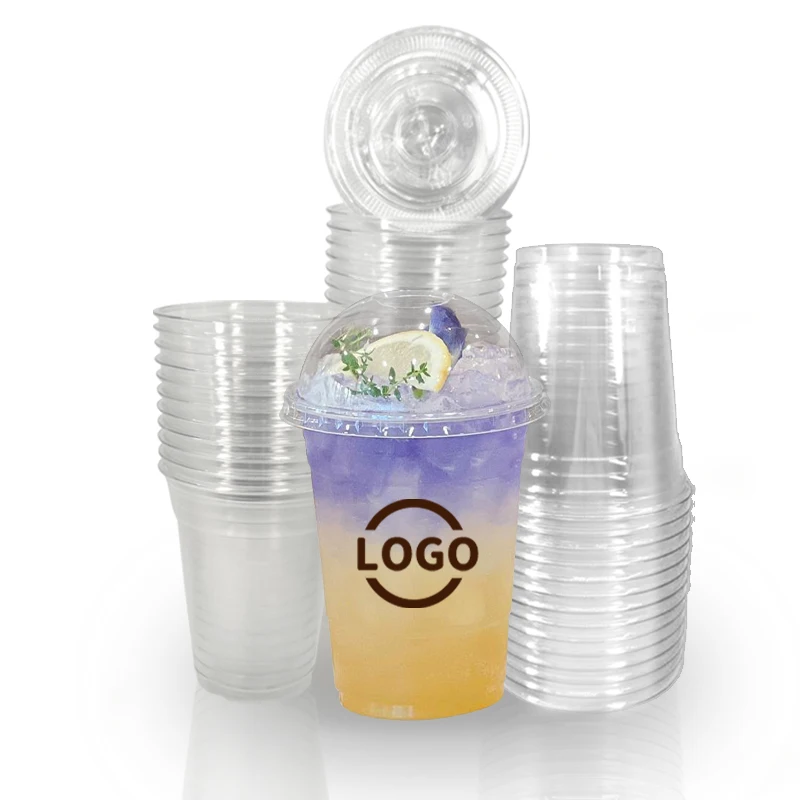Shop Our Factory Sell of 16 OZ Clear PET Cups for Beverages