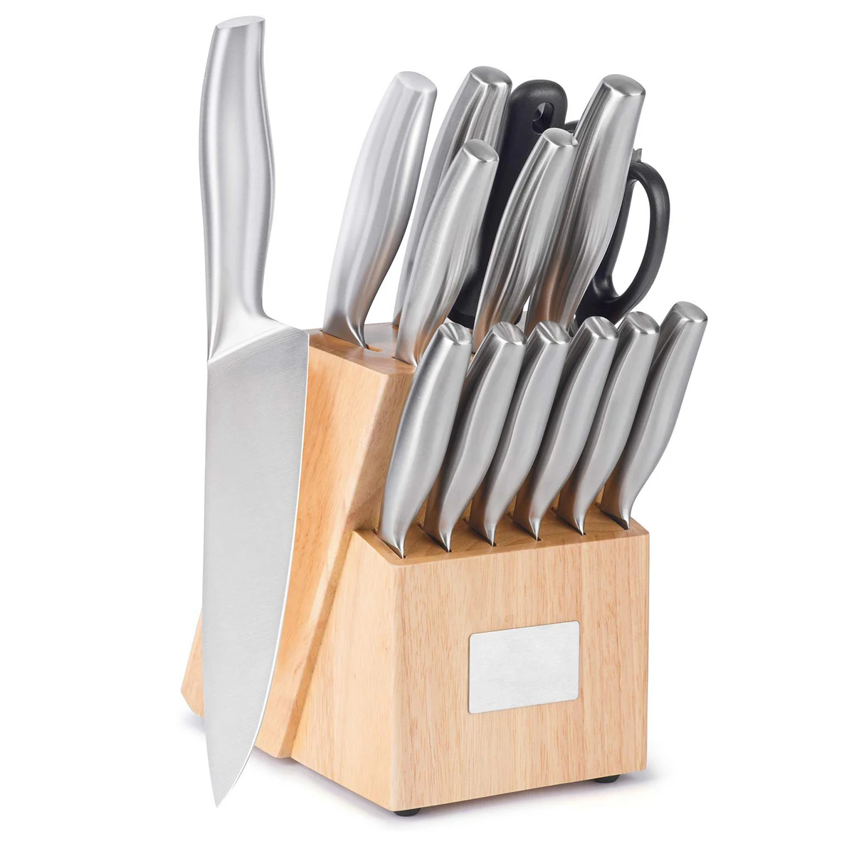 knife set with stand