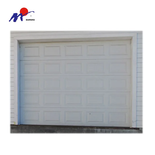 Automatic Steel Garage Door Panels with Modern Design Thermal Insulation Security Features for Villa Garage