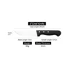 Coltello da Chef Nero da 5 Pollici