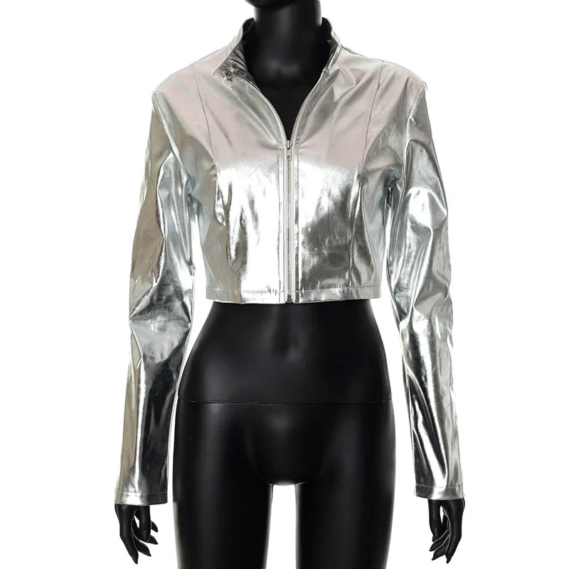 まぁ.♡さん専用★新品未使用★Faux leather crop jacket NF] BIKE CROP LEATHER JACKET (BLACK)_F22ZA931 | ファッション通販