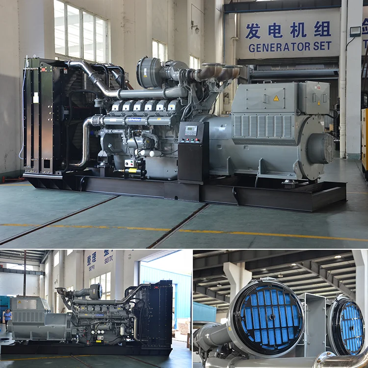 1.7mvaディーゼルエンジン発電機1360kw発電機ディーゼル1700kva