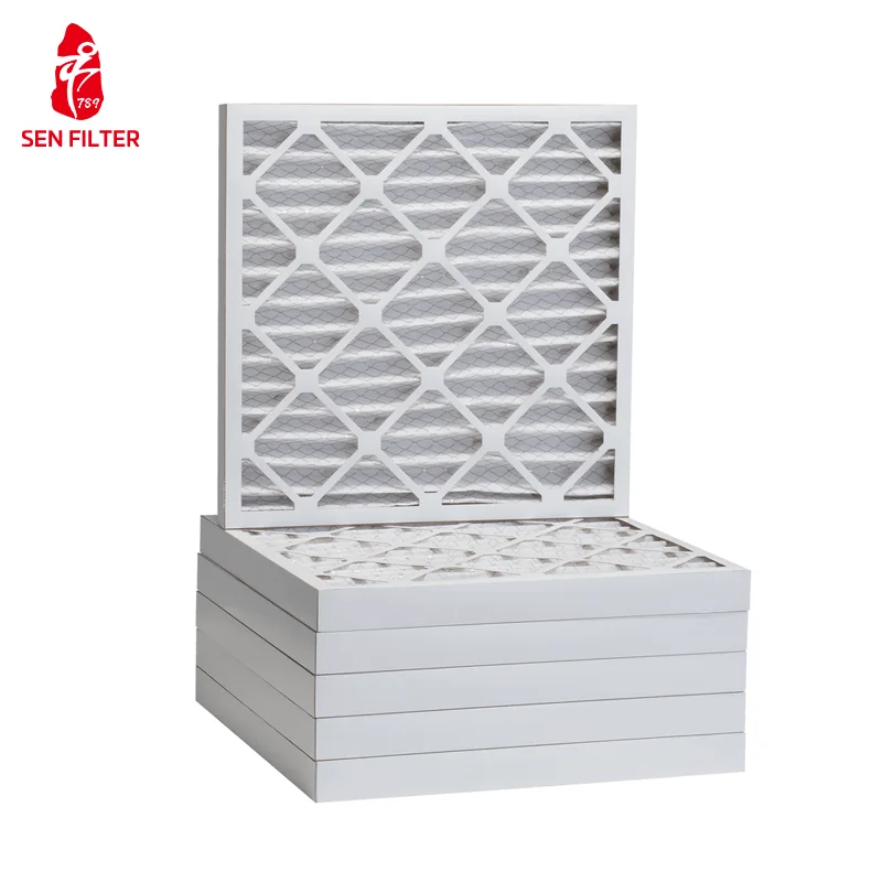 Customized Merv 6 8 11 13 14 15 Electrostatic Pleated Air Conditioner HVAC AC Furnace Air Filter Collapsible