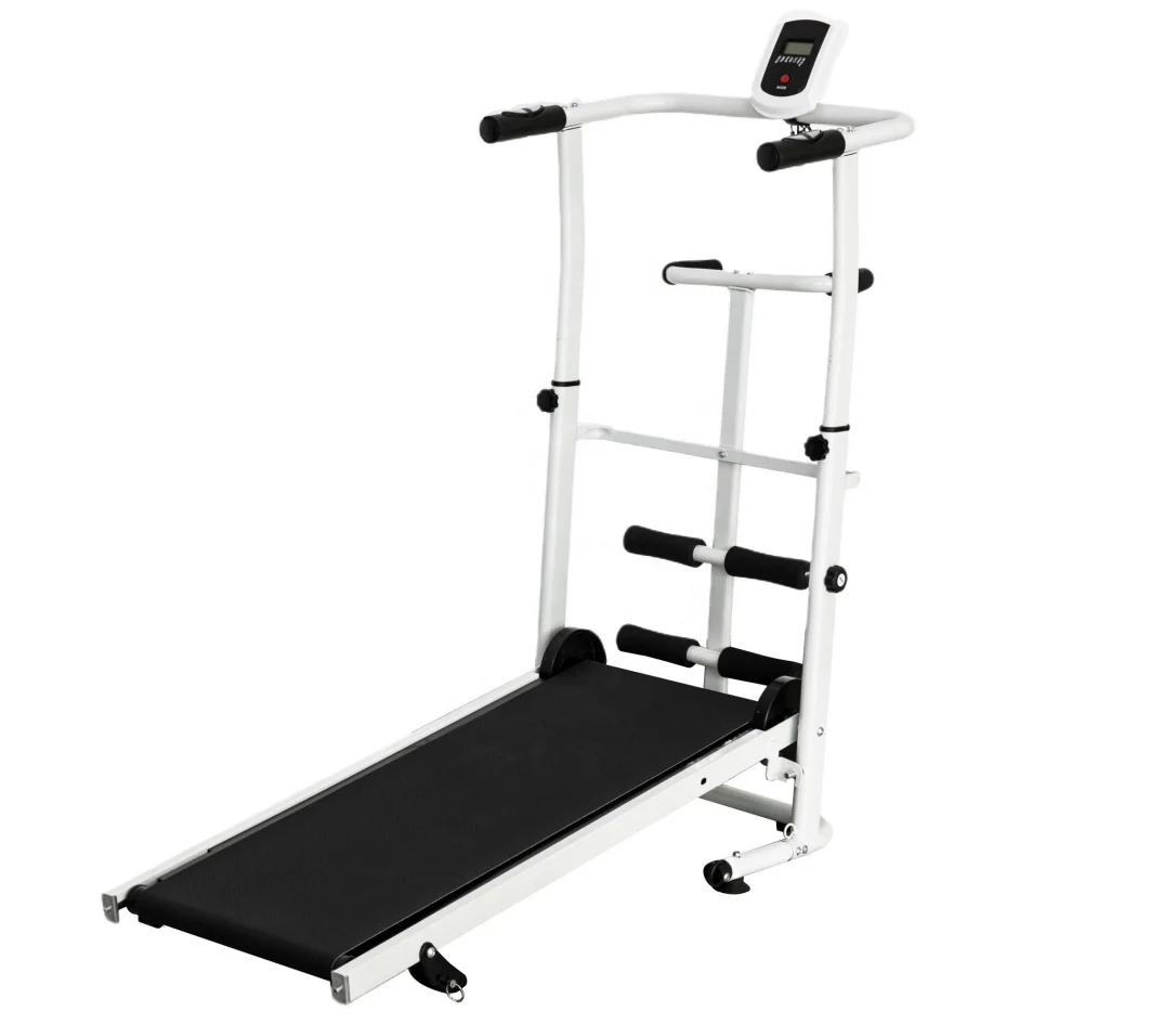 Manual Stepper Walking Treadmill Steel Tube Material Home Use Incline Adjustable Without Heart Rate Monitor