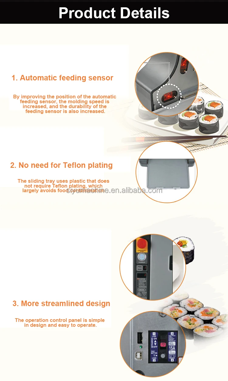 Automatic Nigiri Rice Ball Machine Suzumo Sushi Roll Sushi Robot Sushi ...