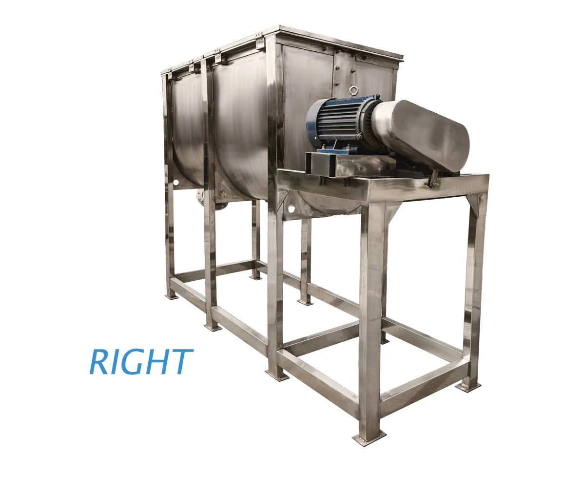 500kg 1000kg Horizontal Double Ribbon Mixer - Efficient Mixing