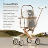 Cream White - Aluminum Alloy Frame
