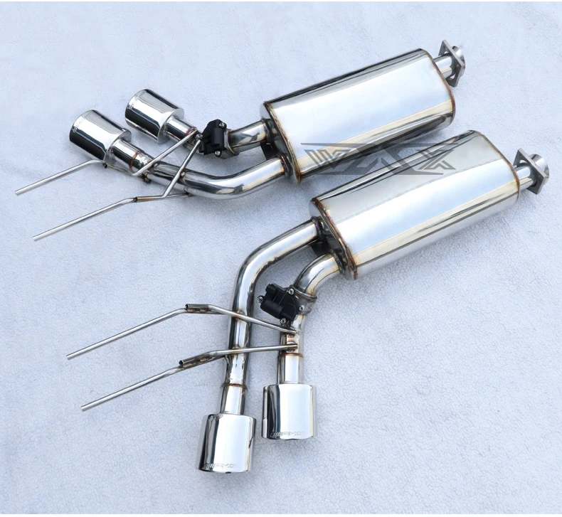 WAX Factory Exhaust Performance Catback Exhaust For Mercedes-Benz W463 G500 G63 2008-2019 Stainless Steel Custom Exhaust System