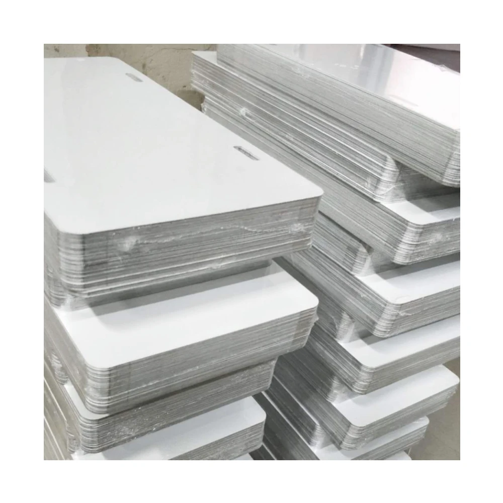 7 Inch x 4 Inch 10 Pack Sublimation License Plate Blanks,Heat Thermal... 7 Inch x 4 Inch 10 Pack Sublimation License Plate Blanks,Heat Thermal...