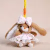 Flower skirt bunny brown-14cm 60g