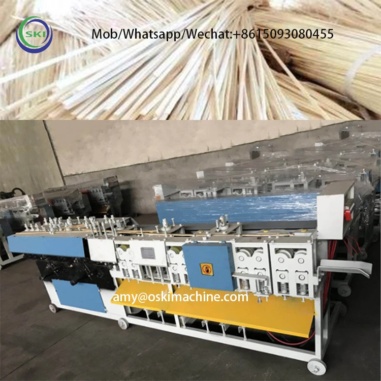 Автоматическая машина для формирования бамбуковых нитей фиксированная