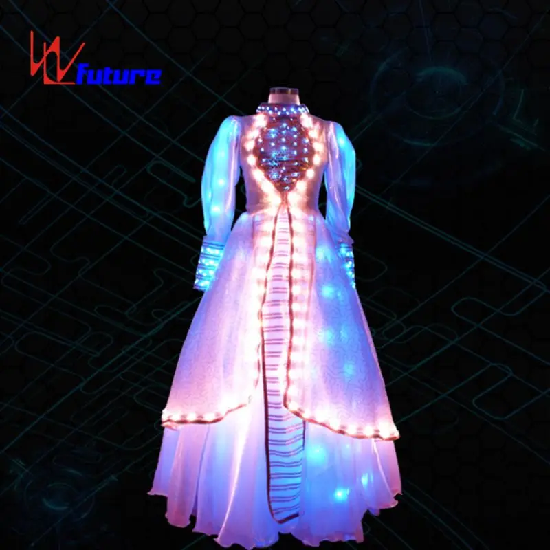 Pakistani Court Dress with LED Lighting Performance Wear