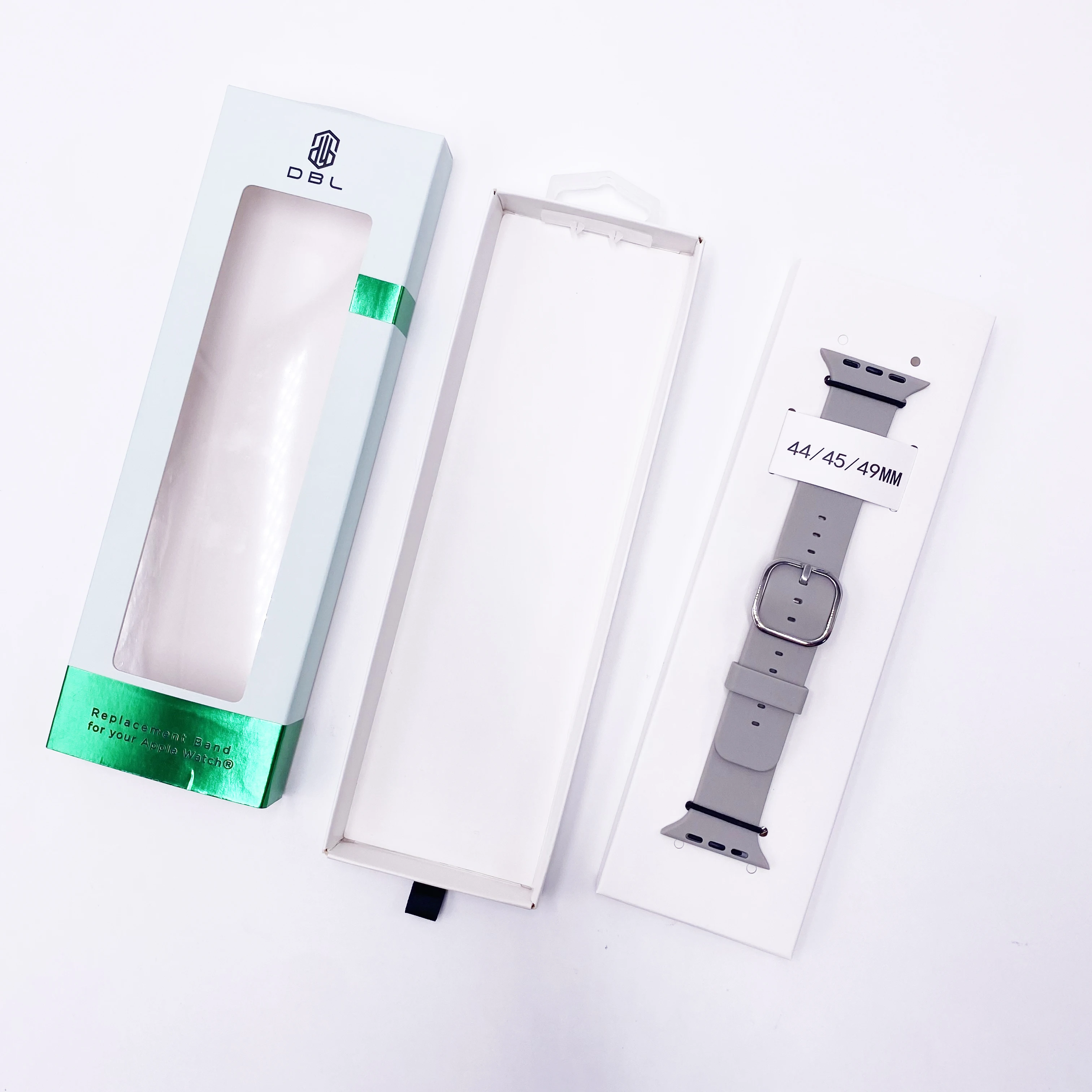 Eco Friendly Watch Band Box for Apple Watch Band Packaging Box Straps Packing Box with Paper Tray