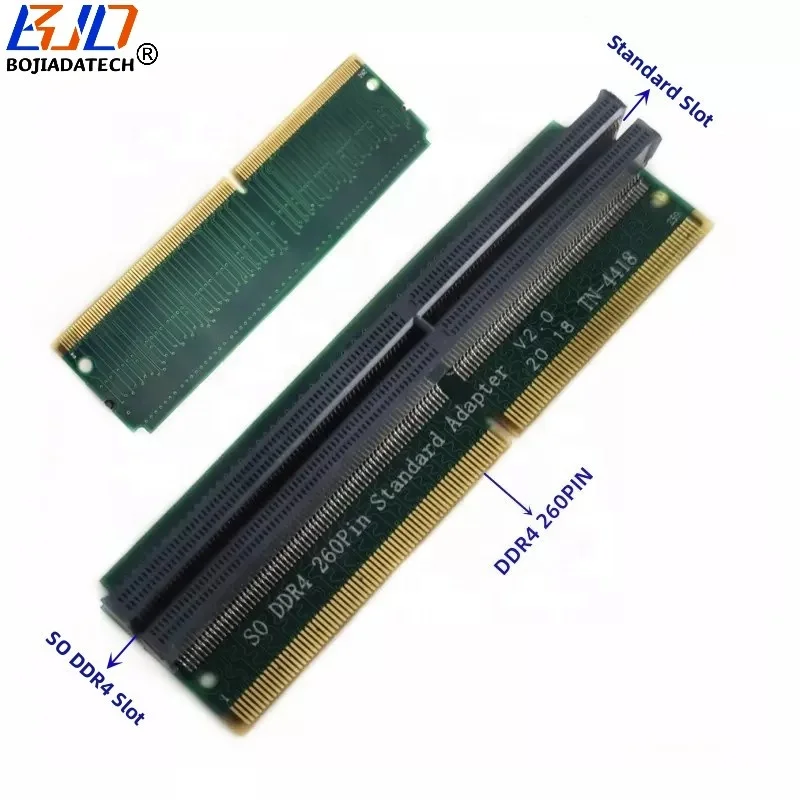 90 Degree Laptop SO-DIMM Memory RAM DDR4 Adapter Test Card