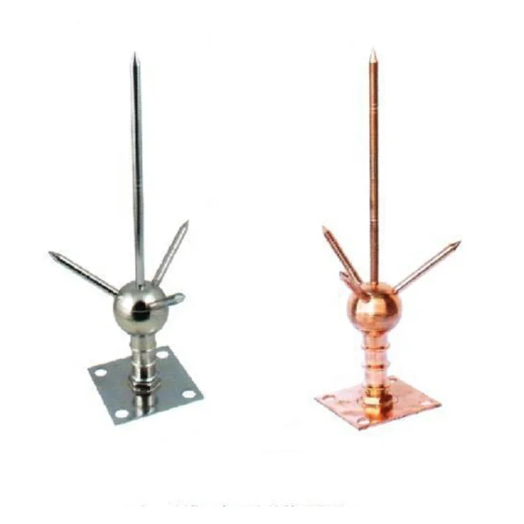 2025 Advanced Discharge Lightning Rod Prices Stainless Steel Rod Types of Lightning Arrester