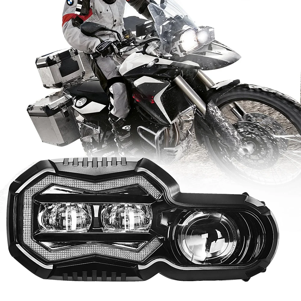 Portable LED Motorcycle Headlight for BMW F800GS - High/Low Beam