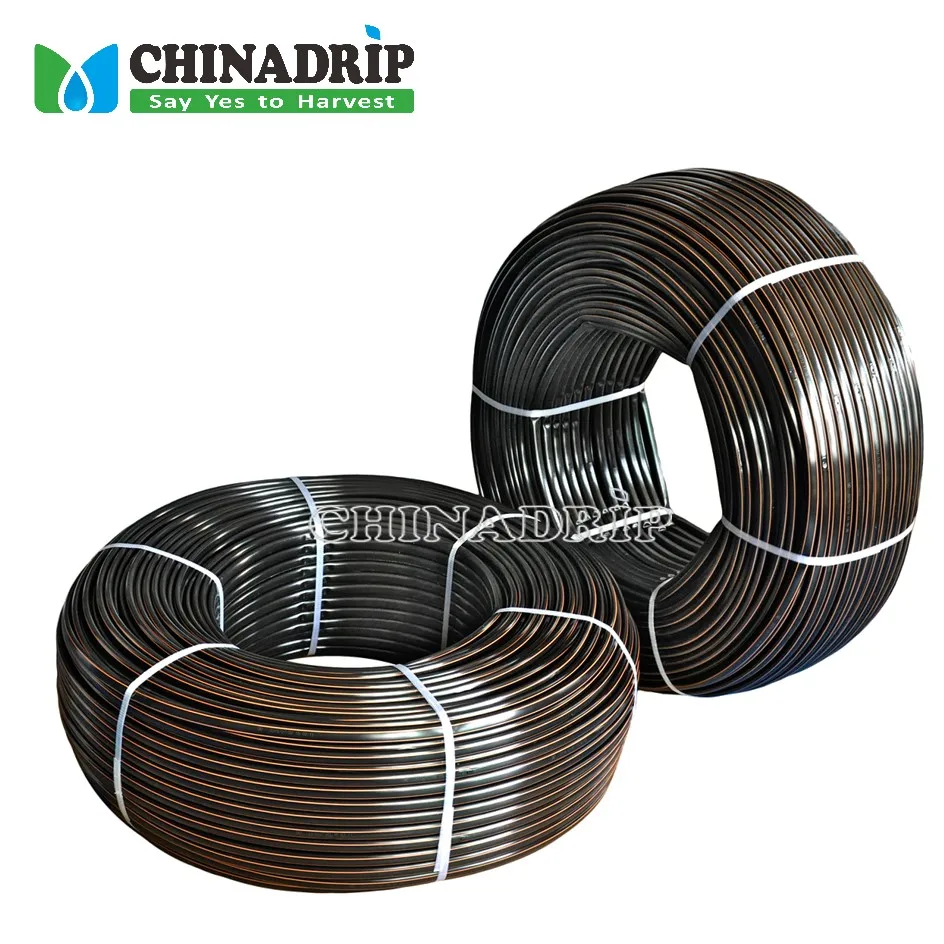 Irrigation System Self Compensated Drip Tape Pressure Compensation Drip Pipe with Anti Siphon