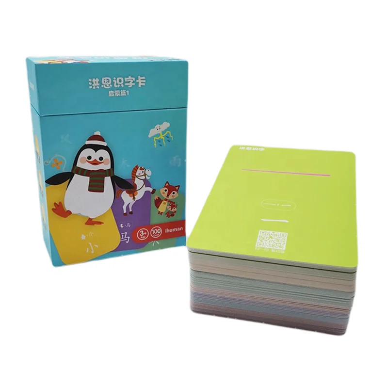 Детские познавательные водонепроницаемые экологически чистые Обучающие телефонные флэш-карты для
