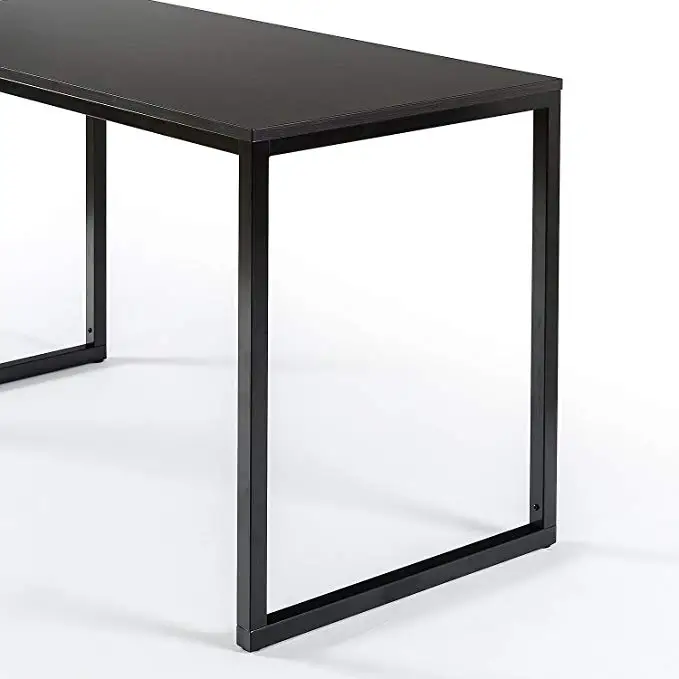 YQ FOREVER Modern Computer Desk With Bookshelves Metal Office Furniture Study Table Desk