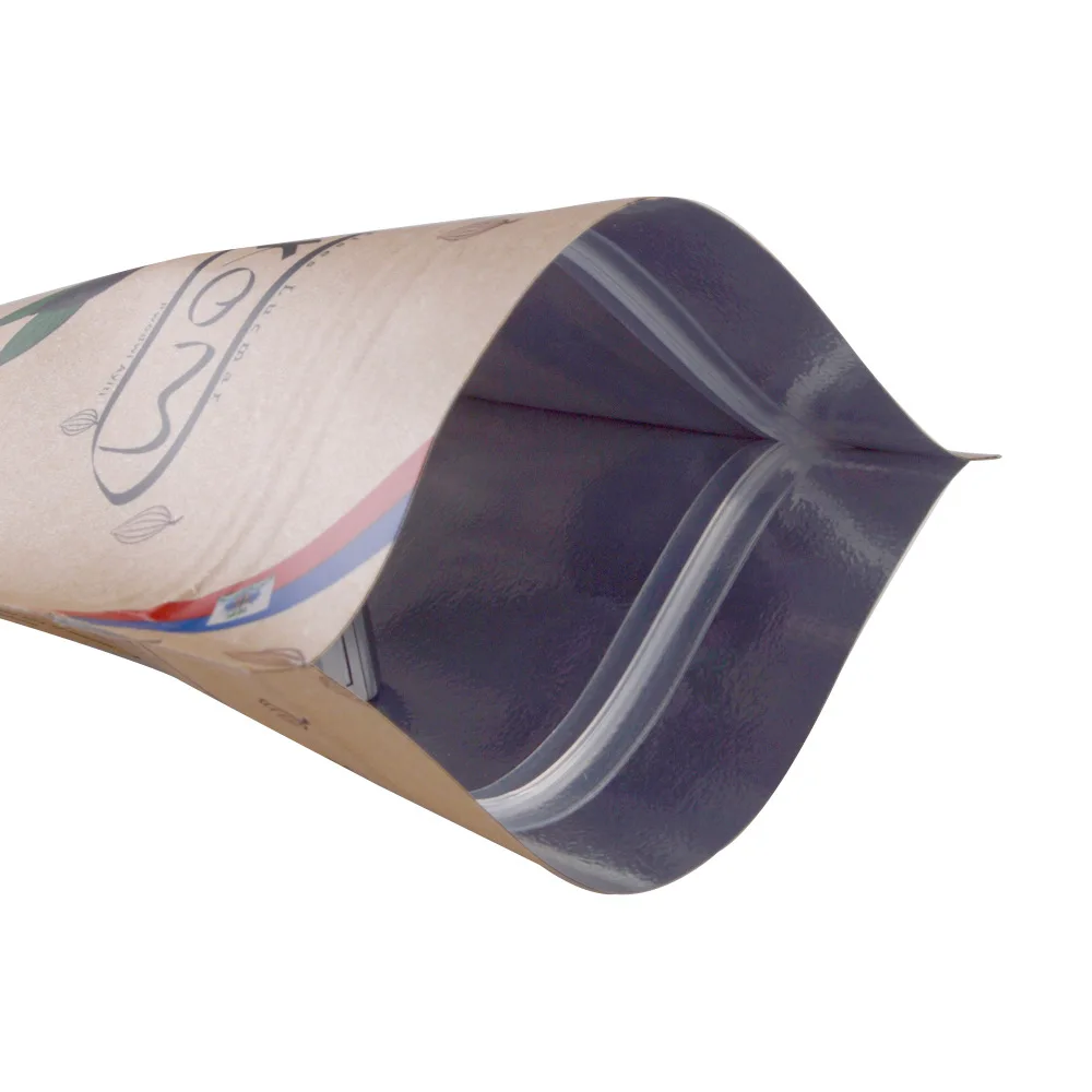 Magic Brand 100 Low Moq Customized Printed Snack Stand up Pouch Ziplock Bags Vacuum Powder Candy Flower Food Packaging Bag