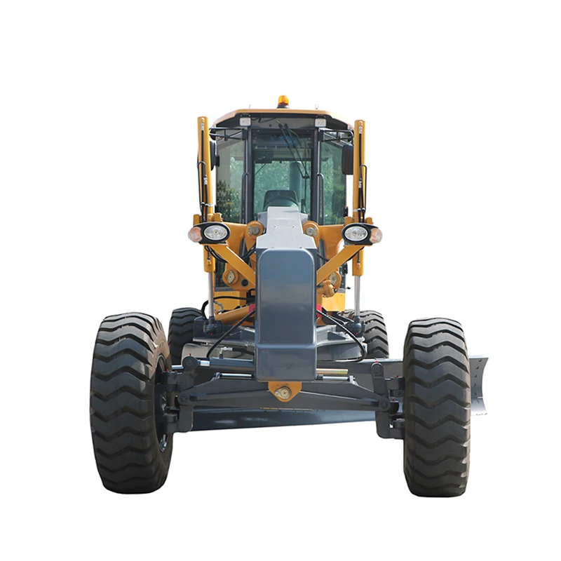 Official GR2405 Motor Grader 240HP Road Grader with Front Blade and Back Ripper