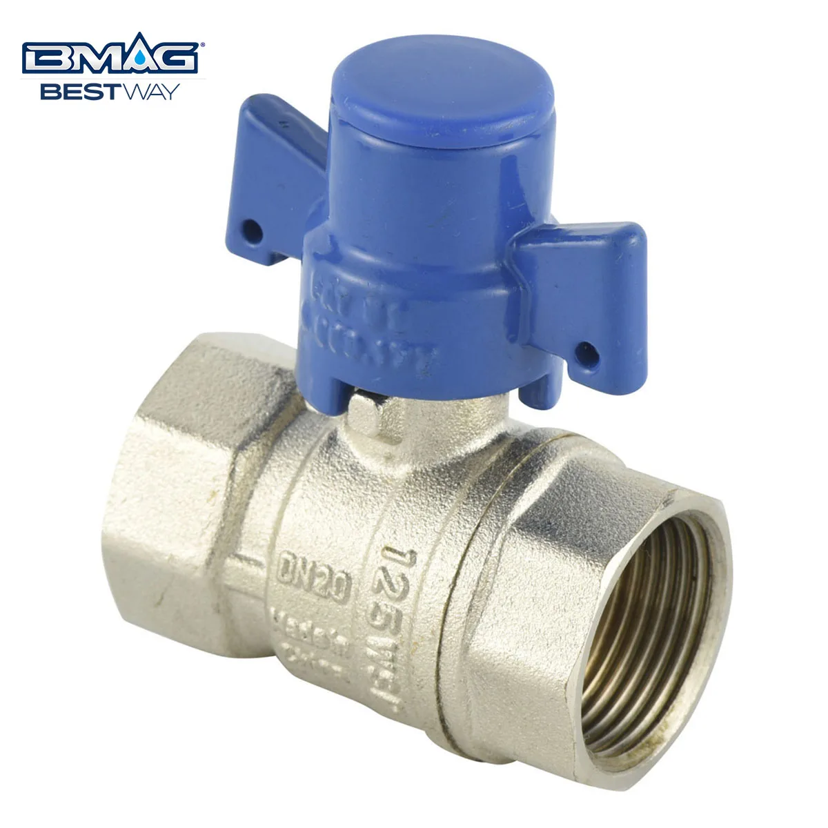 BMAG PN10/PN16 1/2" Lock Water Ball Valve Lockable Ball Brass Valve for Water Meter