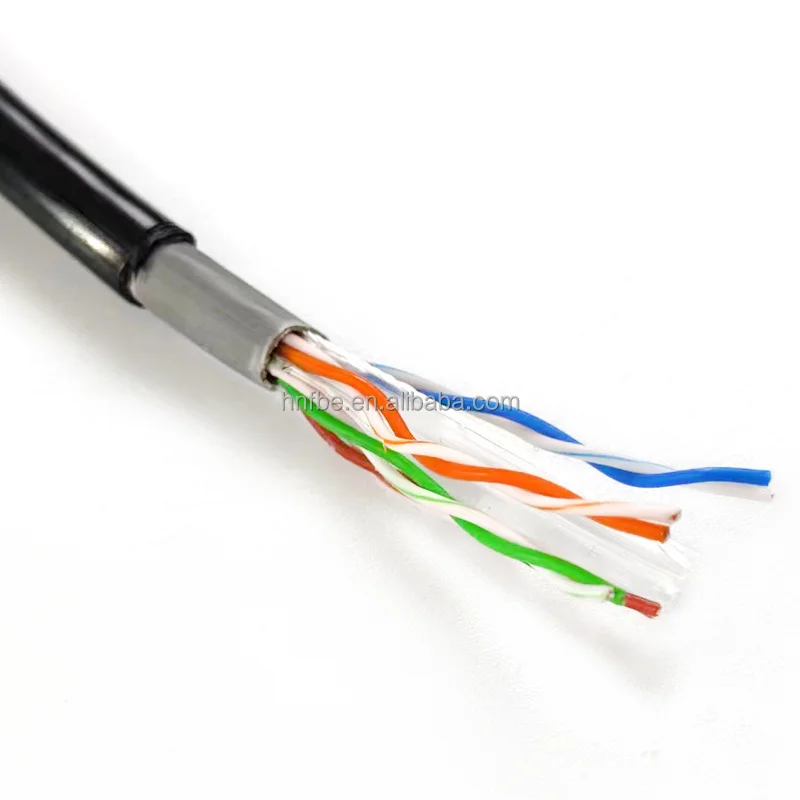 Network Stable Fast Outdoor UTP/FTP/SFTP Cat 6 Cable Cat6 305m Exterior Network Cable Cat6 Outdoor Copper/CCA
