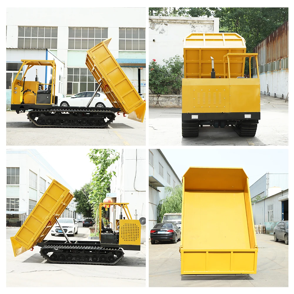 Small Hengwang  HW5000L 5000kg Crawler Carrier Dumper with CE EAC Certificate