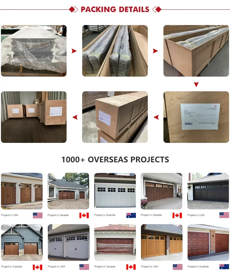 Overhead Aluminum Profile Double Glass Garage Door - Buy 10 X 7 Garage