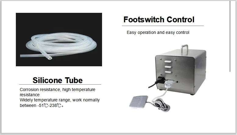 peristaltic pump for gel dispensing
