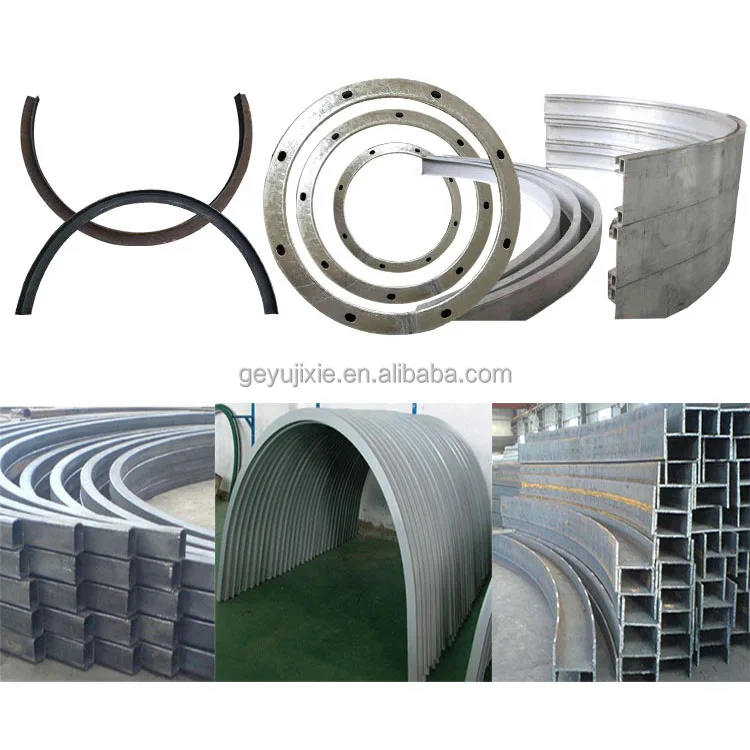 3/4" to 3" Round Arc Pipe Spiral Rolling Machine  Electric Round Bender Metal Profile Rolling Pipe Bending Machine