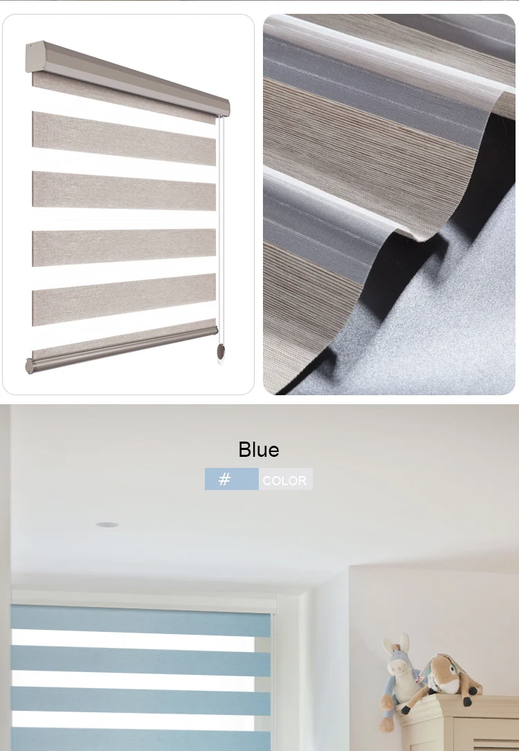 Electric Window smart home Shades voice app remote control automatic roller blind motorized shutter blackout  zebra blinds