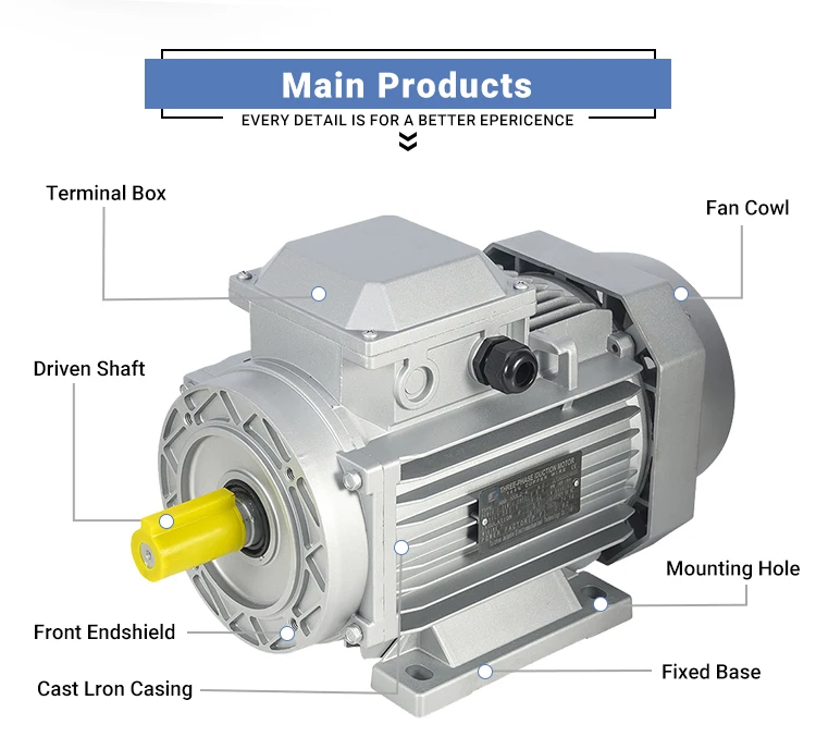 Electric Motor, IEC, 3000W, 50Hz - detail 6