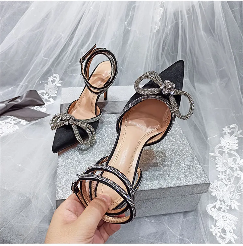 New Runway Style Summer Lady Shoes High Heels Party Pointed Toe Prom ...