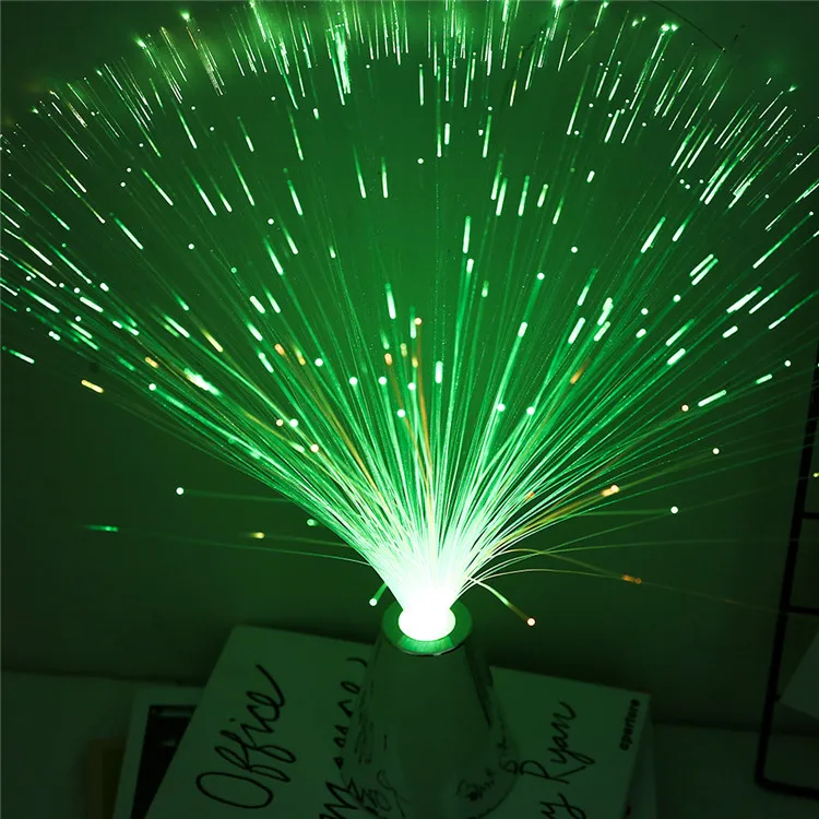 Luminous starry sky shape wedding party christmas decoration LED optic fiber gypsophila light