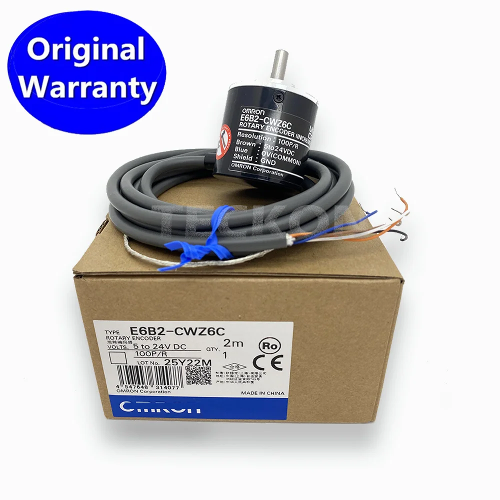 E6B2-CWZ6C 100P/R 2M 0,5M Inkrementell 40-mm-dia. Rotary Encoder E6B2 CWZ6C 100PR