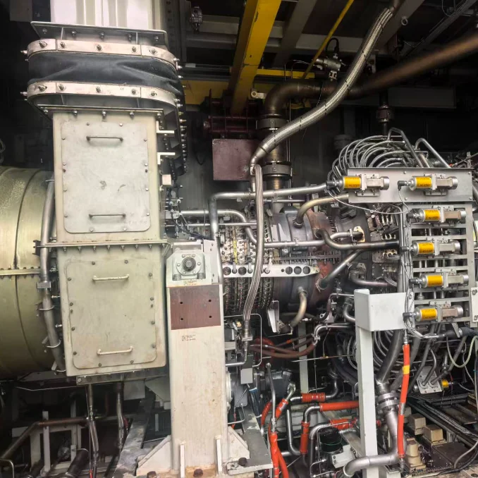 Used High Efficiency LM6000 Gas Turbine 44.7MW Combined Cycle Power Plant Low Maintenance Cost China Brand for Industrial Energy