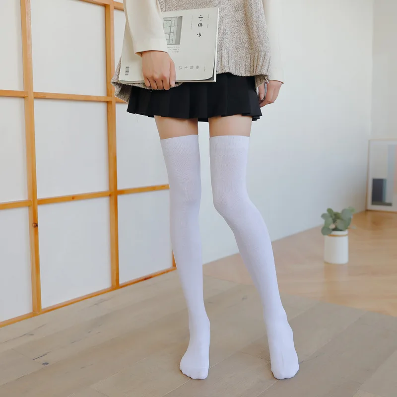 Korean Ladies Style Mid Knee Thigh High Fashion Novelty Socks For Heels -  Buy Knee High Socks Fashion,Knee High Socks Style,Korean Socks Fashion  Product on 