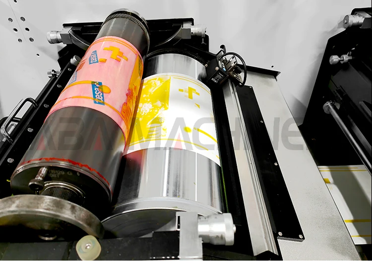 Satin Ribbon Rotary Label Printing Printer Machine