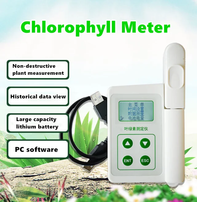 de poche chlorophylle mètre plante teneur en azote température