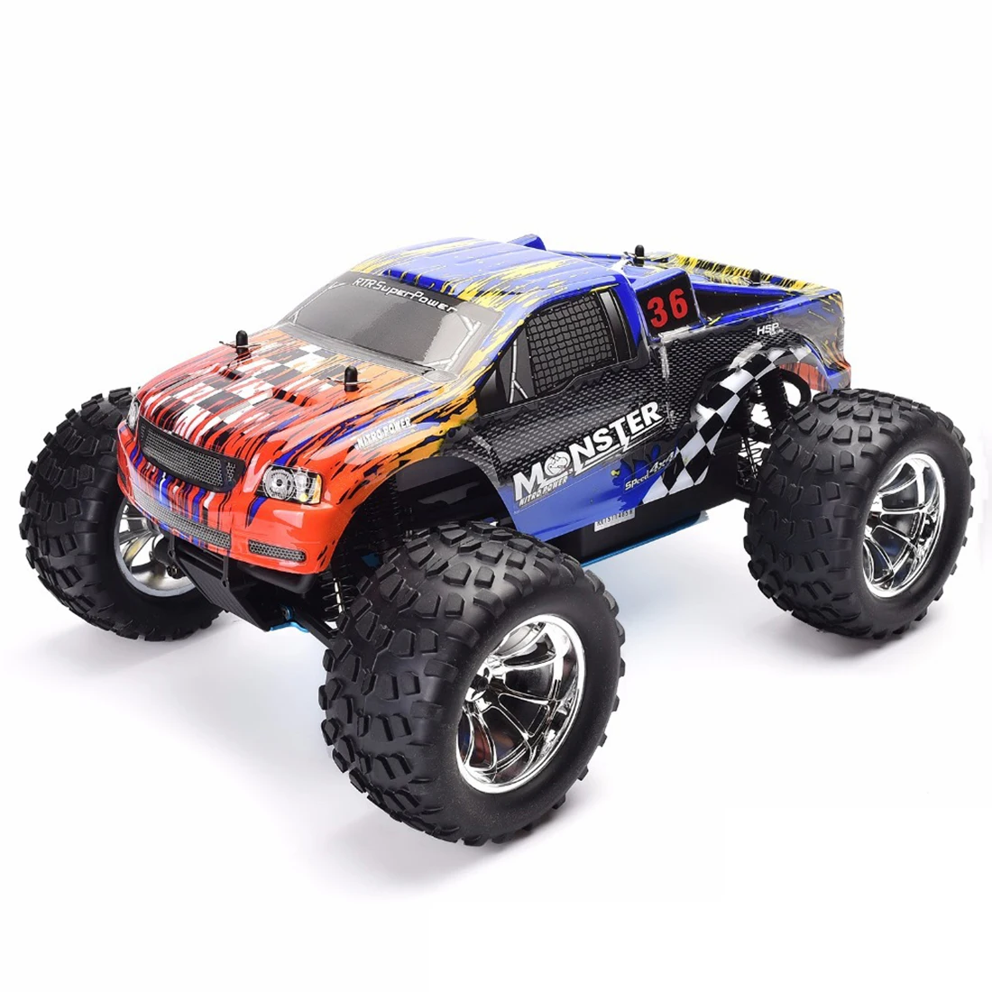 HSP 94111 PRO RC Car - 1/10 Scale Off-Road Monster Truck with