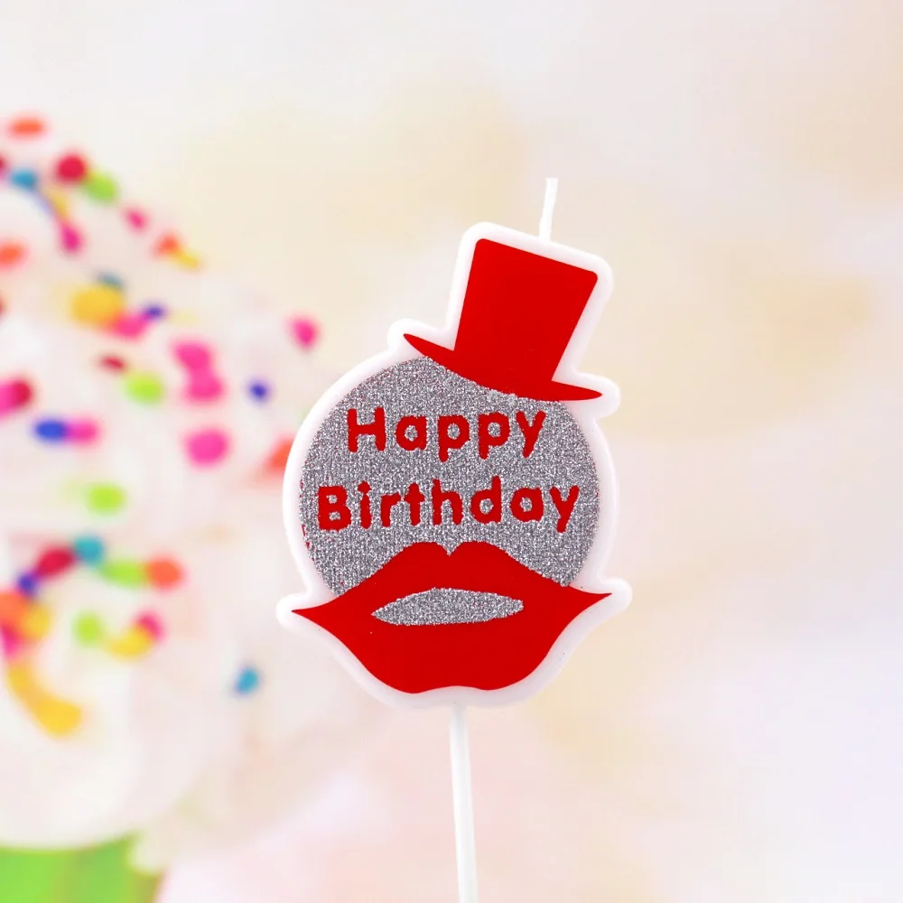Candela Per Torta 3° Compleanno A Farfalla Viola – Con Portacandele, Senza Gocce, Atossica