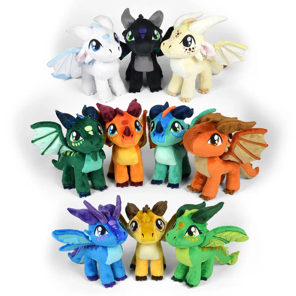 Wings of cheap fire dragon plush