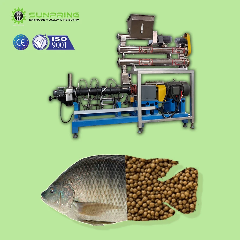 floating fish pellet mill animal feed making machine the price of fish pellet extruder machine extruder for floating fish feed