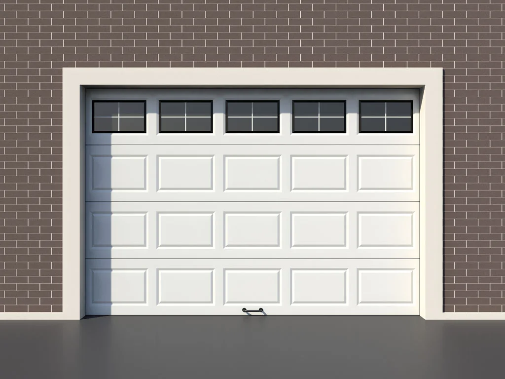 ZHTDOORS Multi Size Custom 12x10 Garage Door Home Garage Door Modern Garage Door