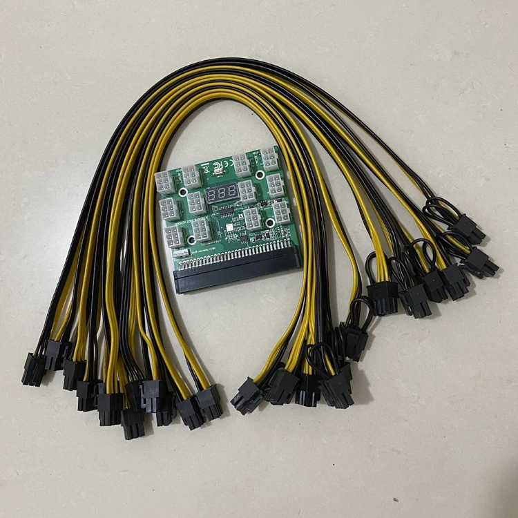 Gpu Power Supply Breakout Board Kit For Hp Psu 750w/1200w With Pcie